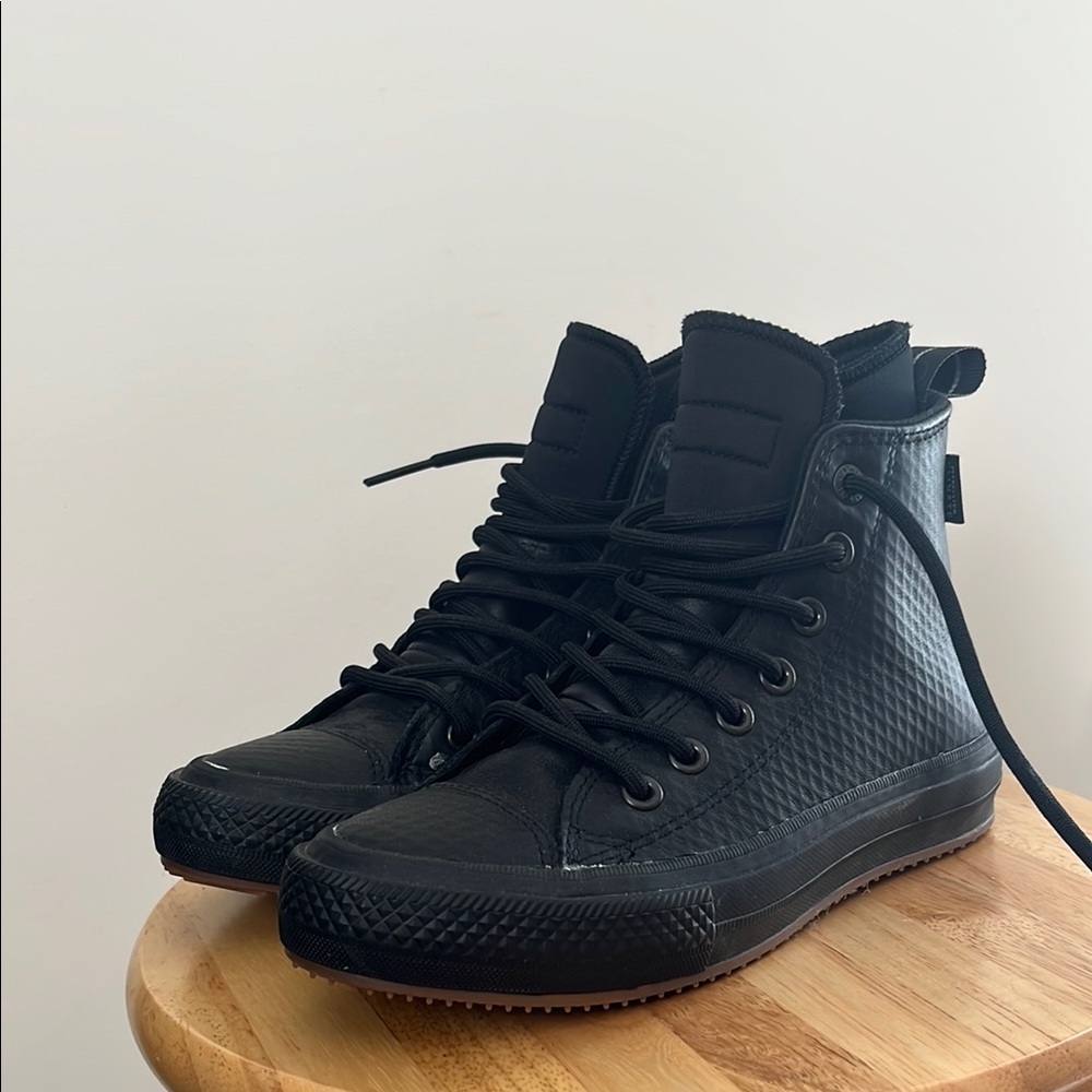 Converse Chuck Taylor II All Star Climate Counter Waterproof Lunarlon Black Boot
